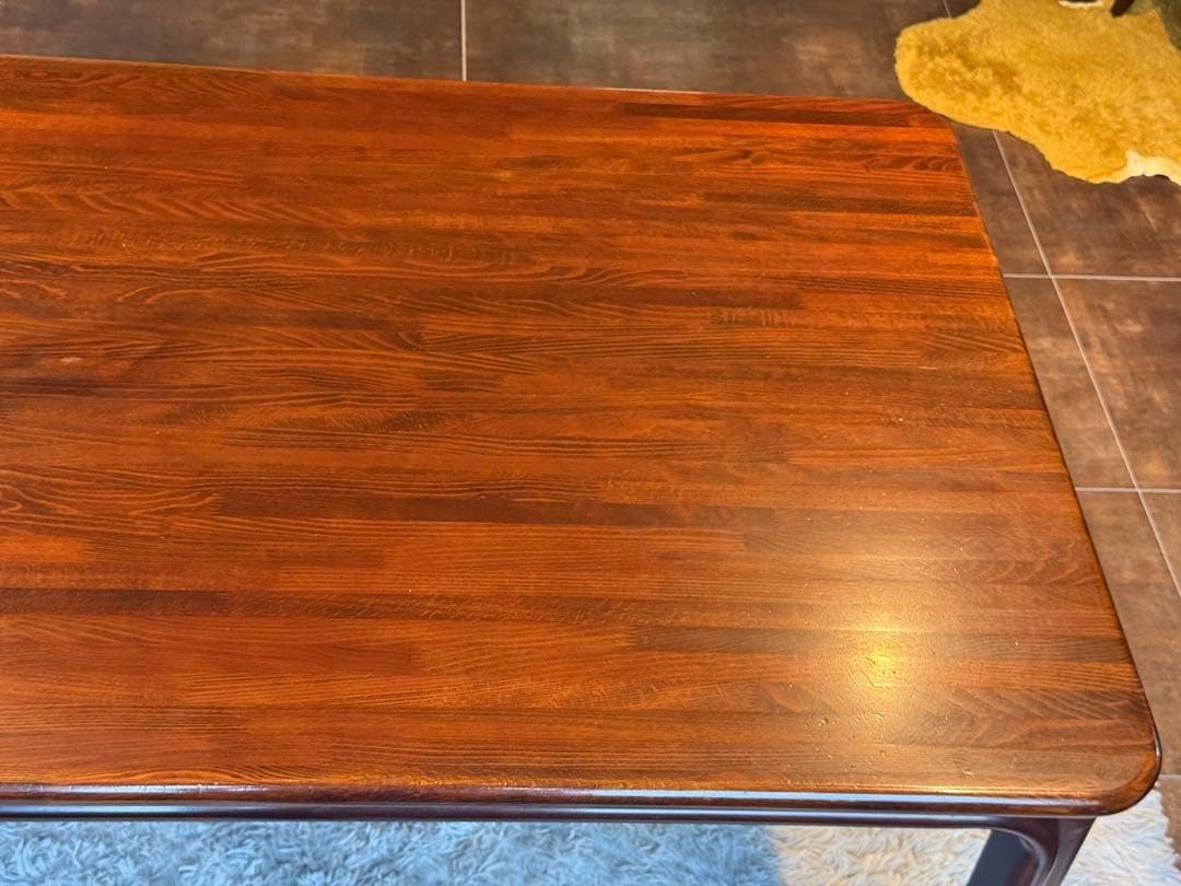 希少　日進木工　ダイニングテーブル　無垢材　レトロ　ヴィンテージ　日本製　SZ