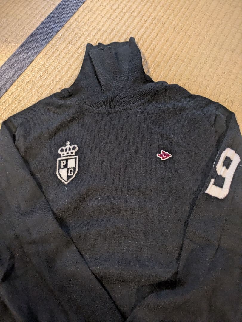 PEARLY GATES　黒ニット5サイズ未使用