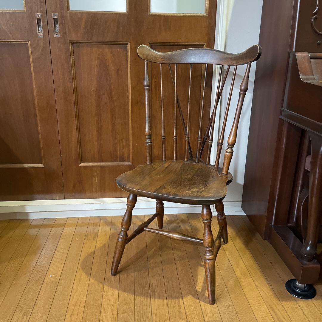 キツツキ 飛騨産業 ウィンザーチェア 古家具