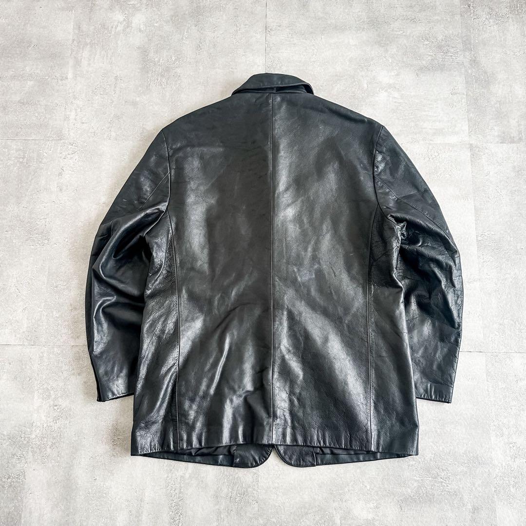 90s~ Old GAP オールドギャップ レザー テーラード ジャケット
