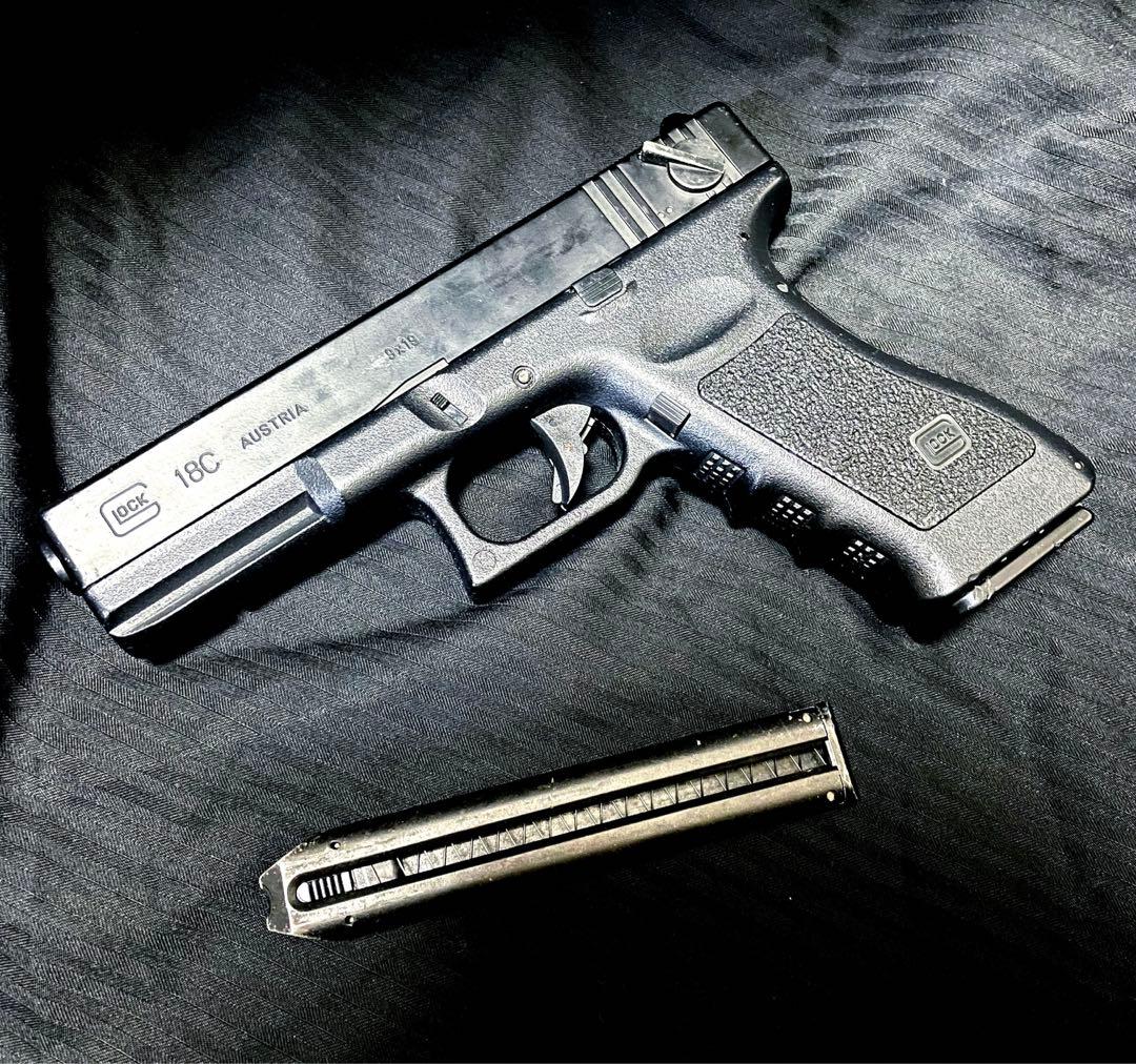 東京マルイ　電動ハンドガン　グロック18C Glock リポ化　SBD取付済み