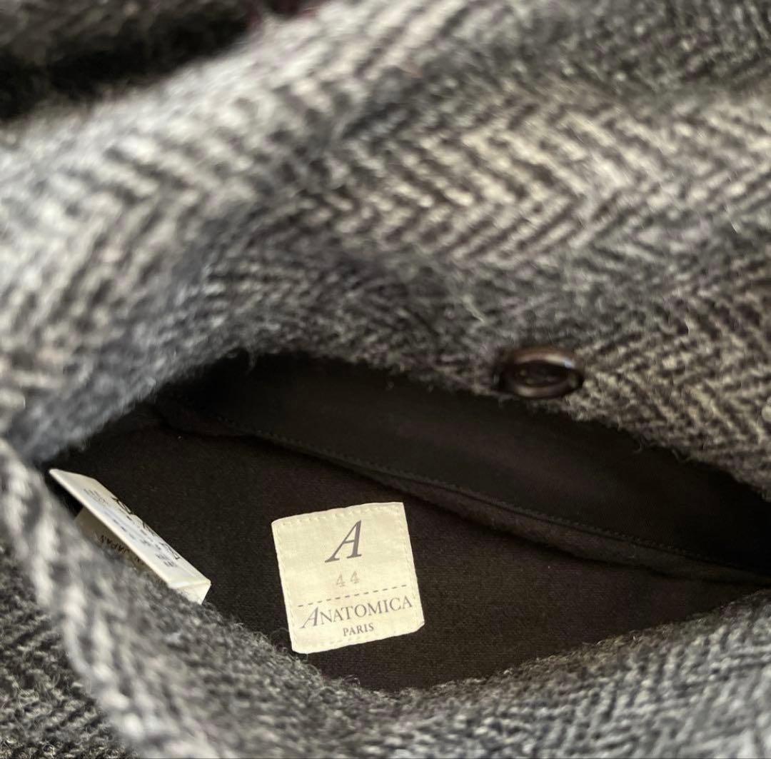 【美品】ANATOMICA シングルラグランコートⅡ 44