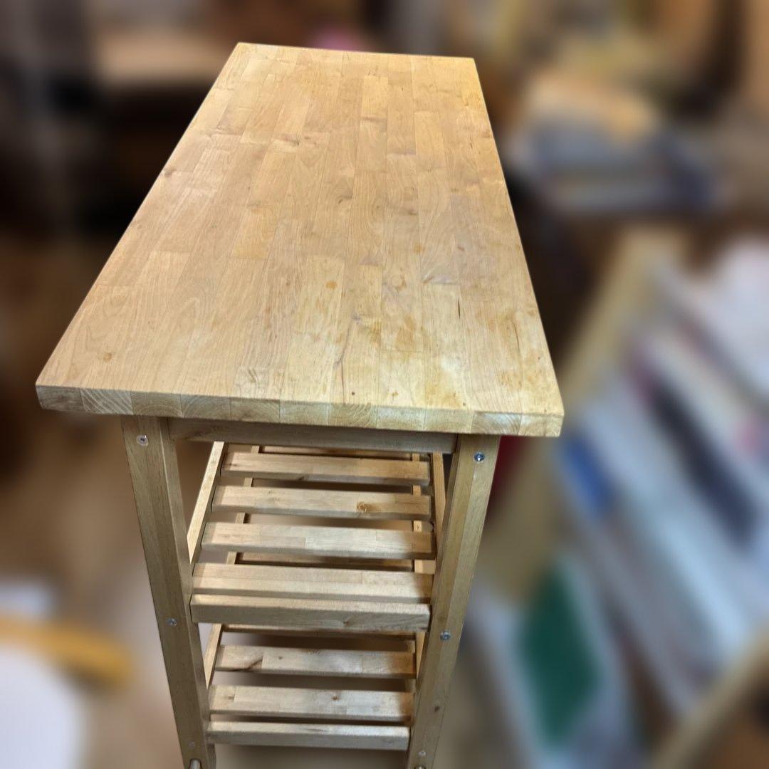 横浜引取希望 FÖRHÖJA フォルホイア キッチンワゴン　定価24,990円