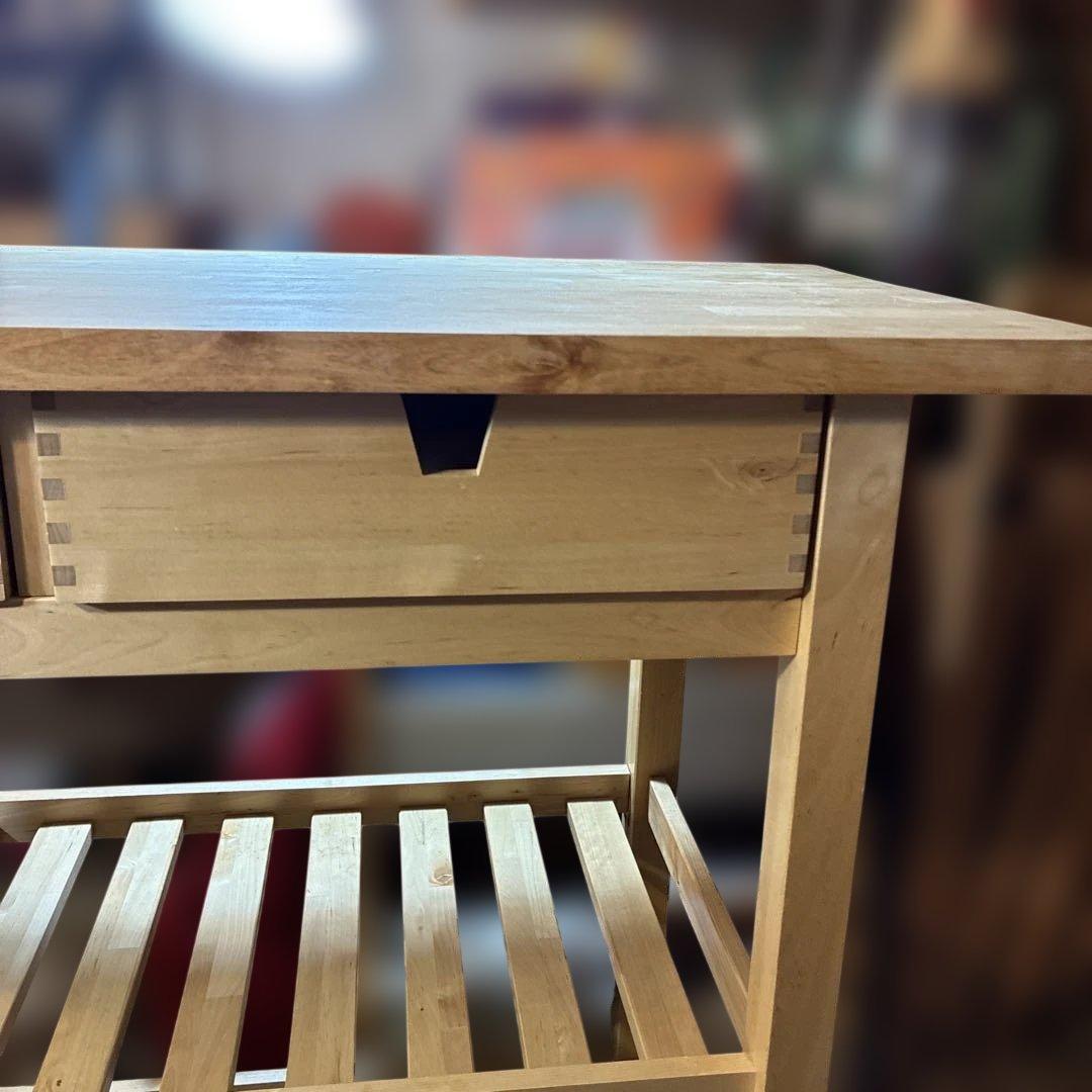 横浜引取希望 FÖRHÖJA フォルホイア キッチンワゴン　定価24,990円