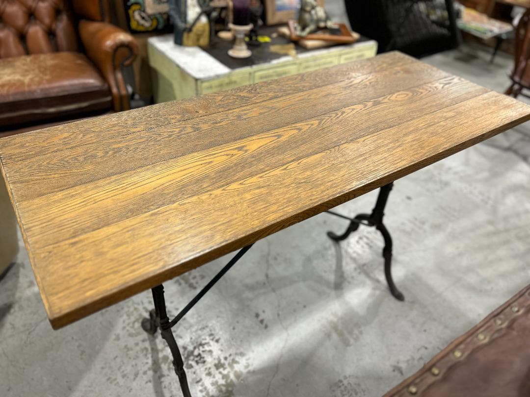 【廃盤レア】ジャーナルスタンダードファニチャー｜アイアンレッグテーブル