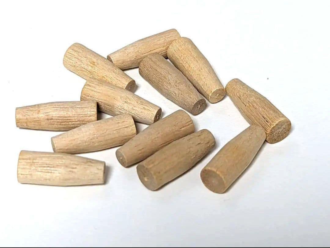 砲弾型 木栓 直径6.5ミリ 約3000個 木の穴埋め 木材補修用