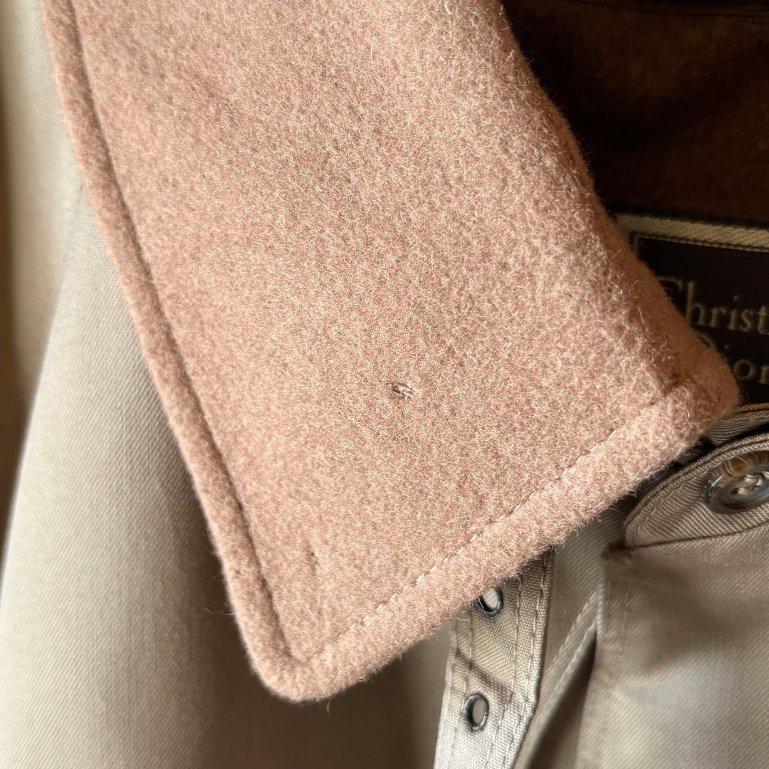 【極上品!!】80s 90s Christian Dior バルカラーコート