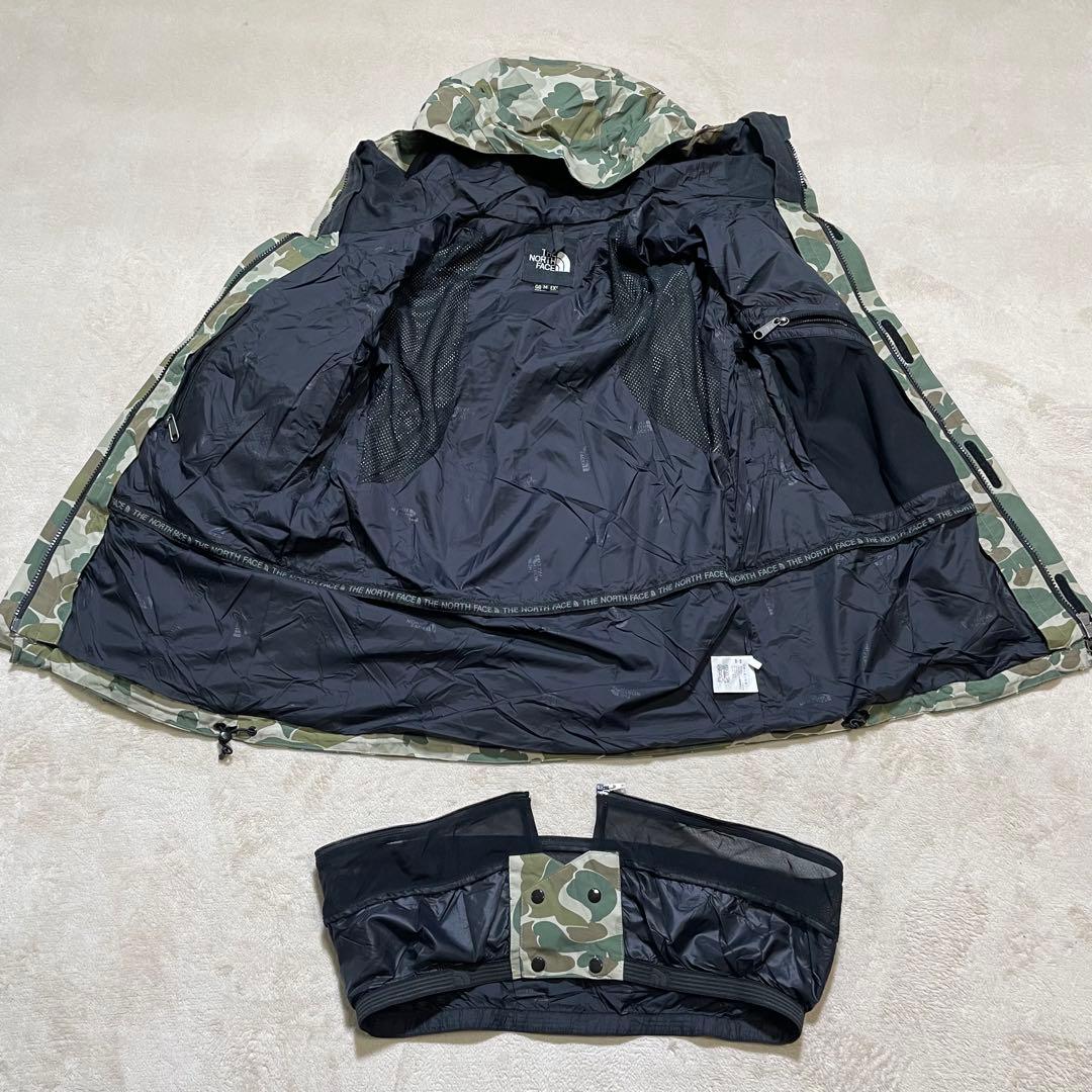 ノースフェイス マウンテンジャケット GORE-TEX PRO迷彩/カモフラ M