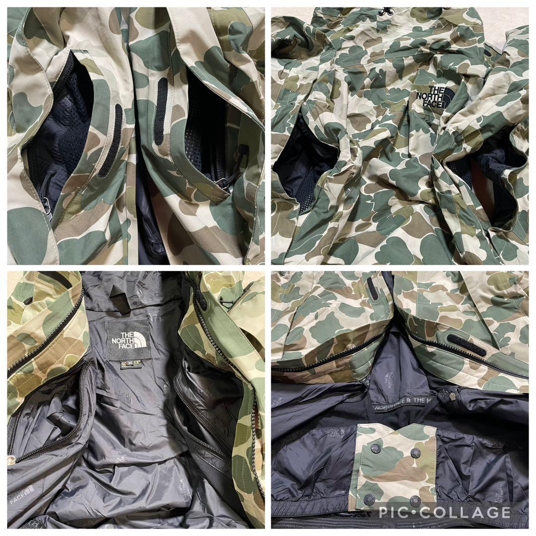 ノースフェイス マウンテンジャケット GORE-TEX PRO迷彩/カモフラ M