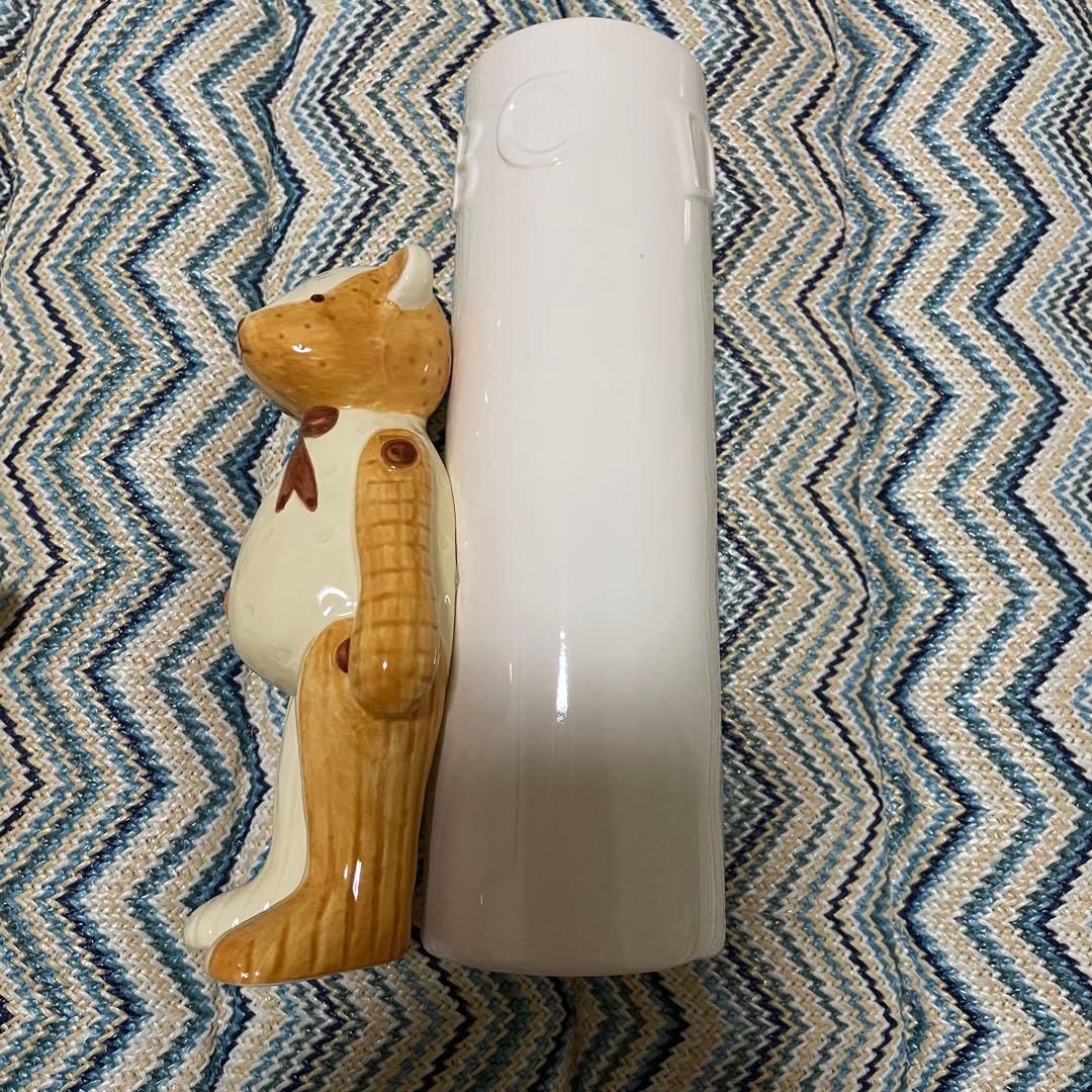 seto craft 陶器花瓶 bear クマ 瀬戸焼