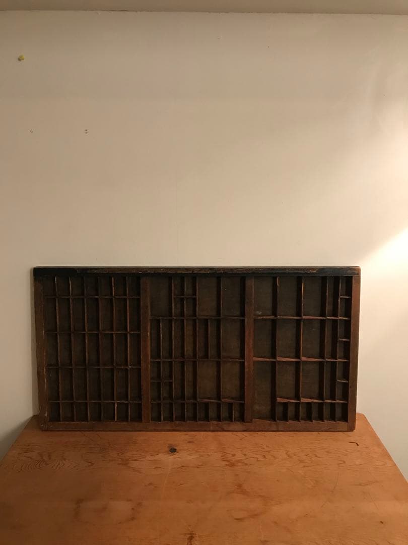 木製プリンタートレイ　アメリカアンティーク