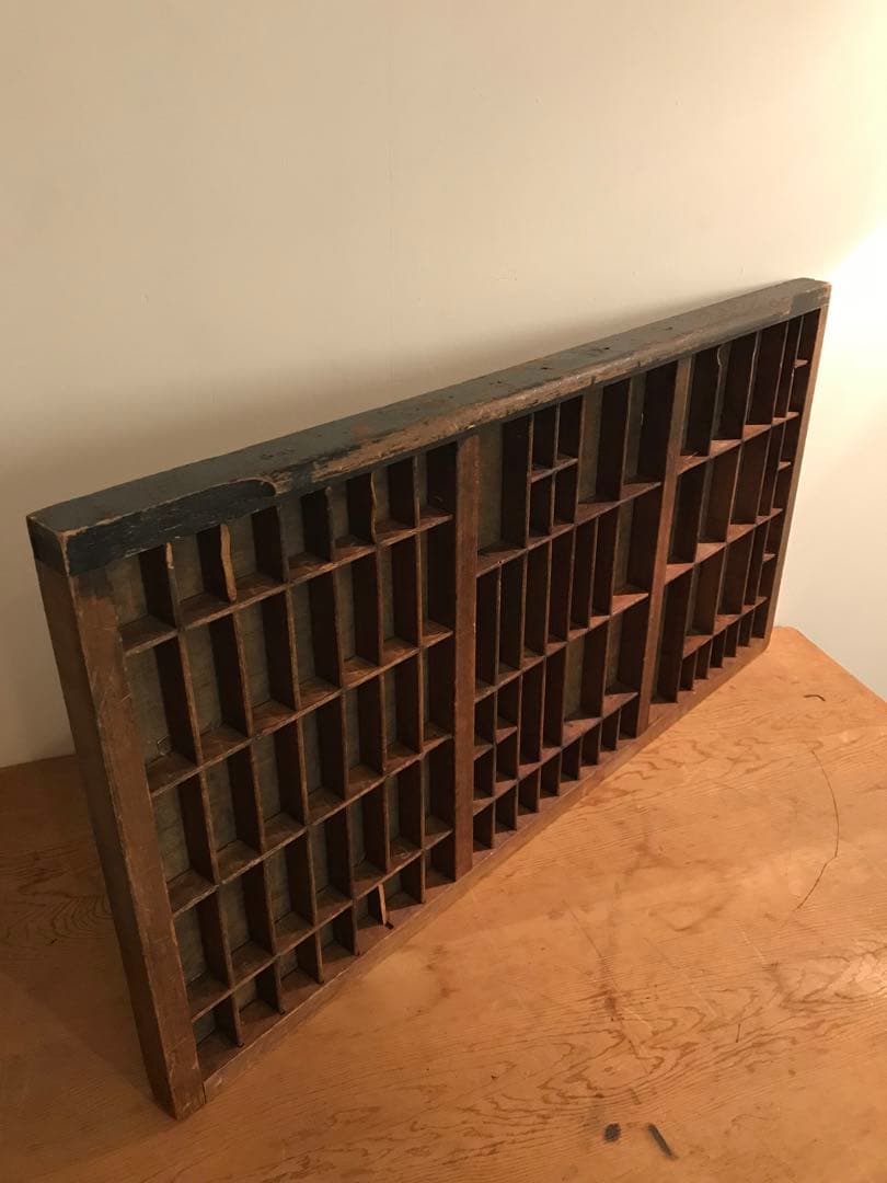 木製プリンタートレイ　アメリカアンティーク