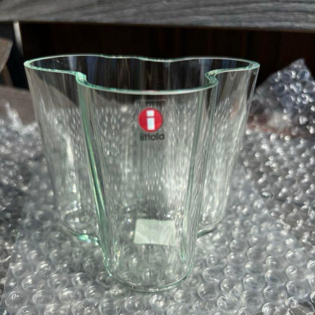 イッタラ　アアルト ベース　95mm クリア1973 イッタラ展