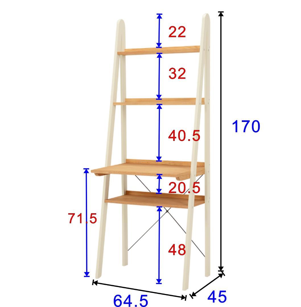 【新品・未使用　 ディスプレイラック　デスク仕様　飾り棚　 新生活