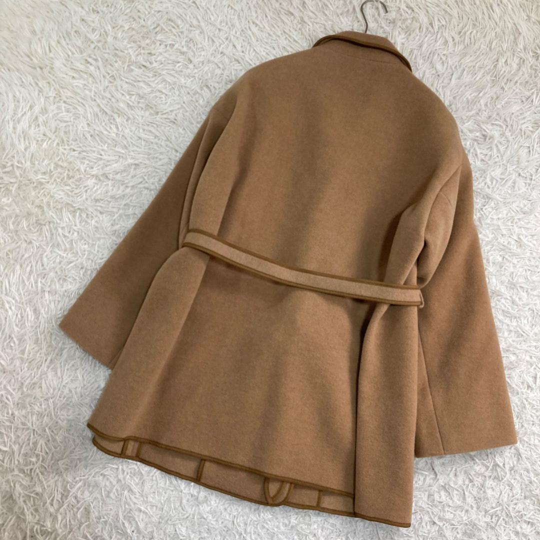 16592✨45rpm パイルカットメルトンジャケット コート キャメル