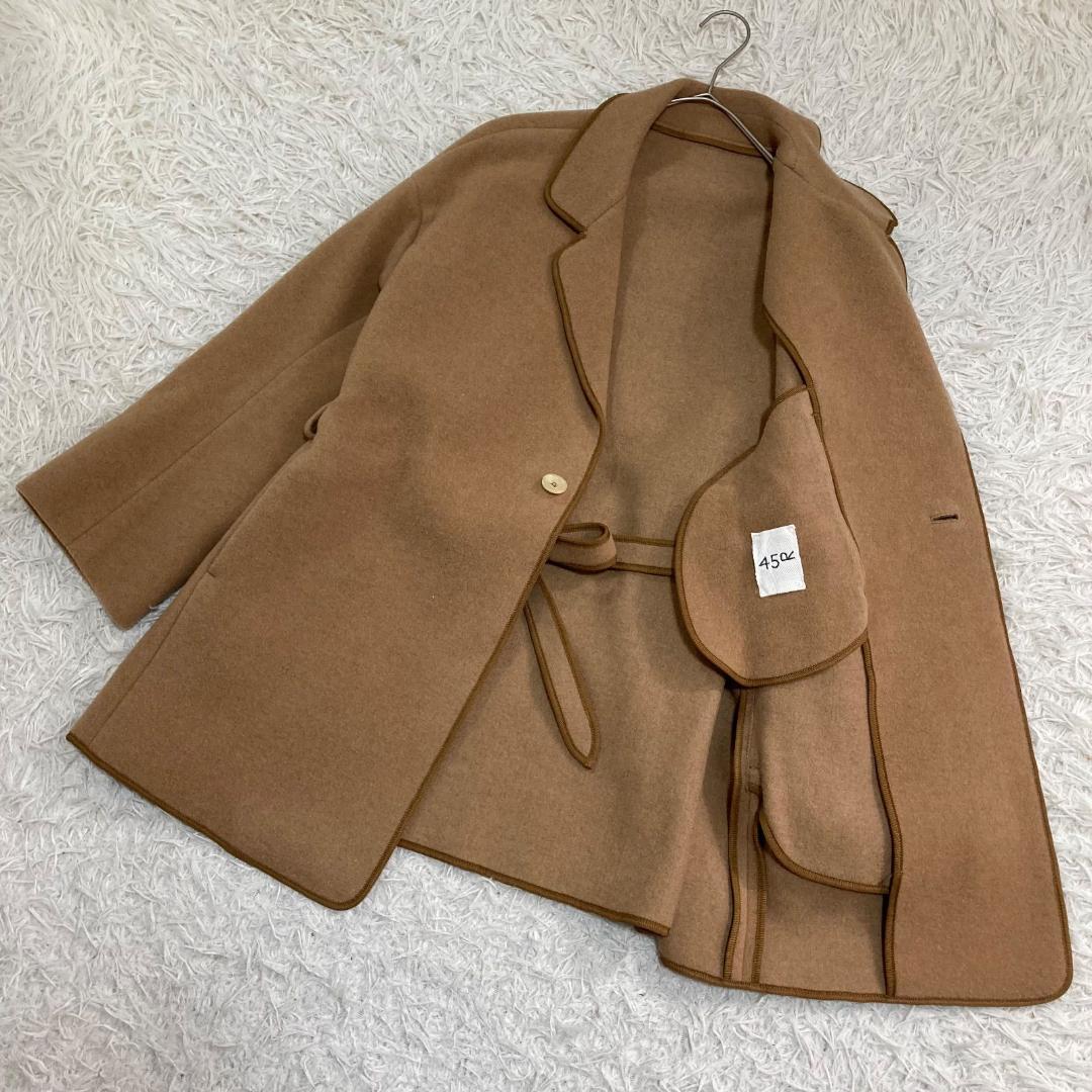 16592✨45rpm パイルカットメルトンジャケット コート キャメル