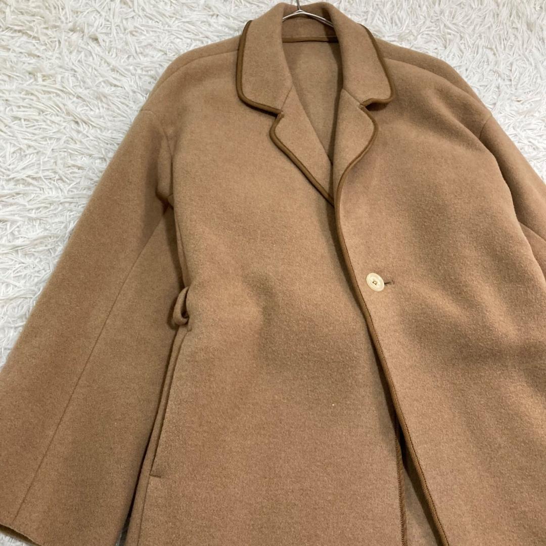 16592✨45rpm パイルカットメルトンジャケット コート キャメル
