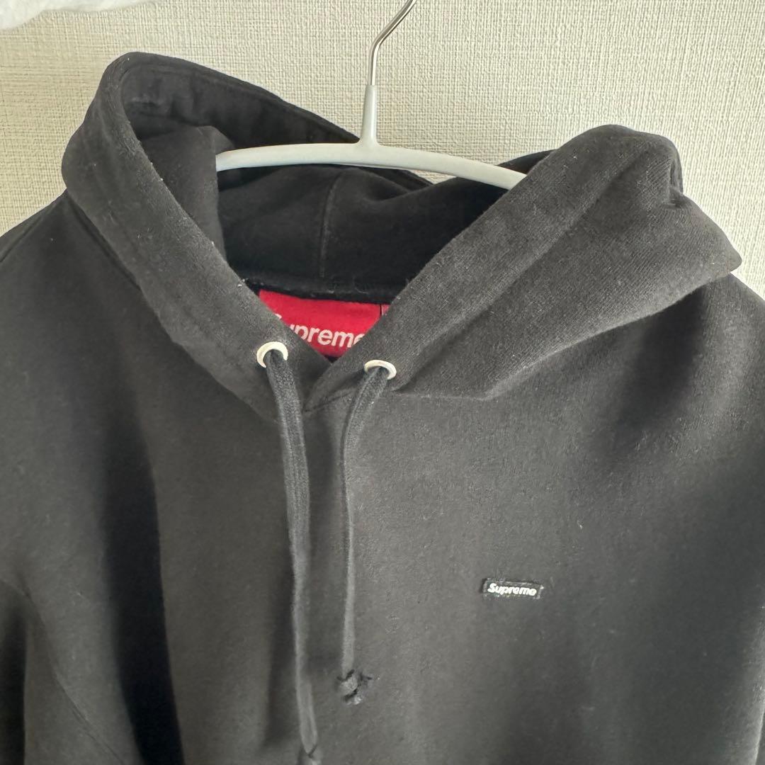 【人気入手困難モデル】シュプリーム　スモールボックスロゴ　プルパーカー S