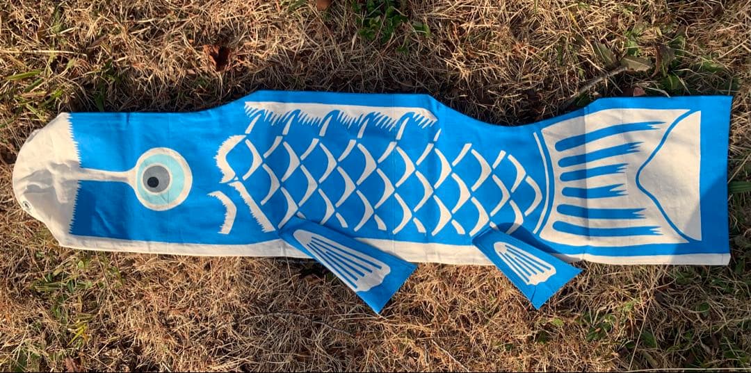 歌川広重「名所江戸百景　水道橋駿河台」手染め豆広重鯉1.1m子鯉紫セット鯉のぼり