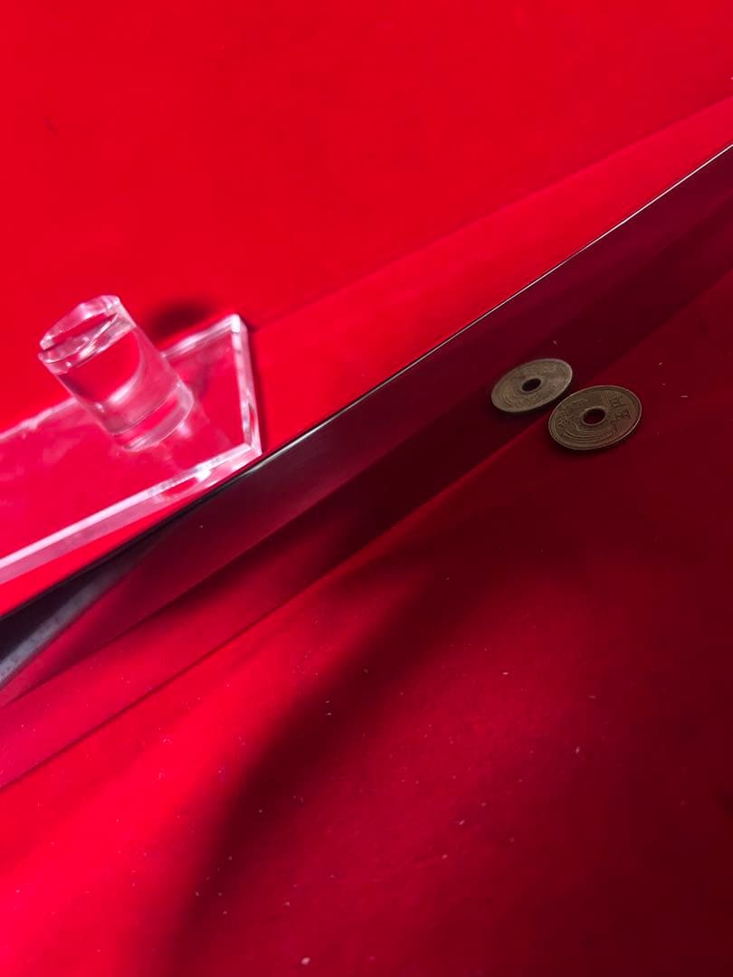 包丁　マグロ包丁　先丸型　尺三　鬼反り　鏡面仕上げ　切味抜群　箱付　未使用品