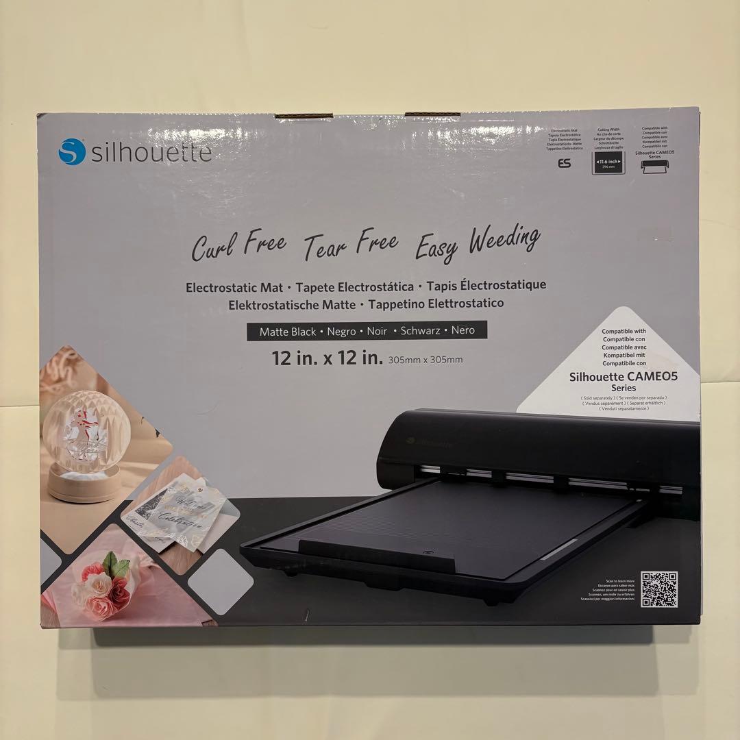 silhouette CAMEO 静電マット ブラック 12inch