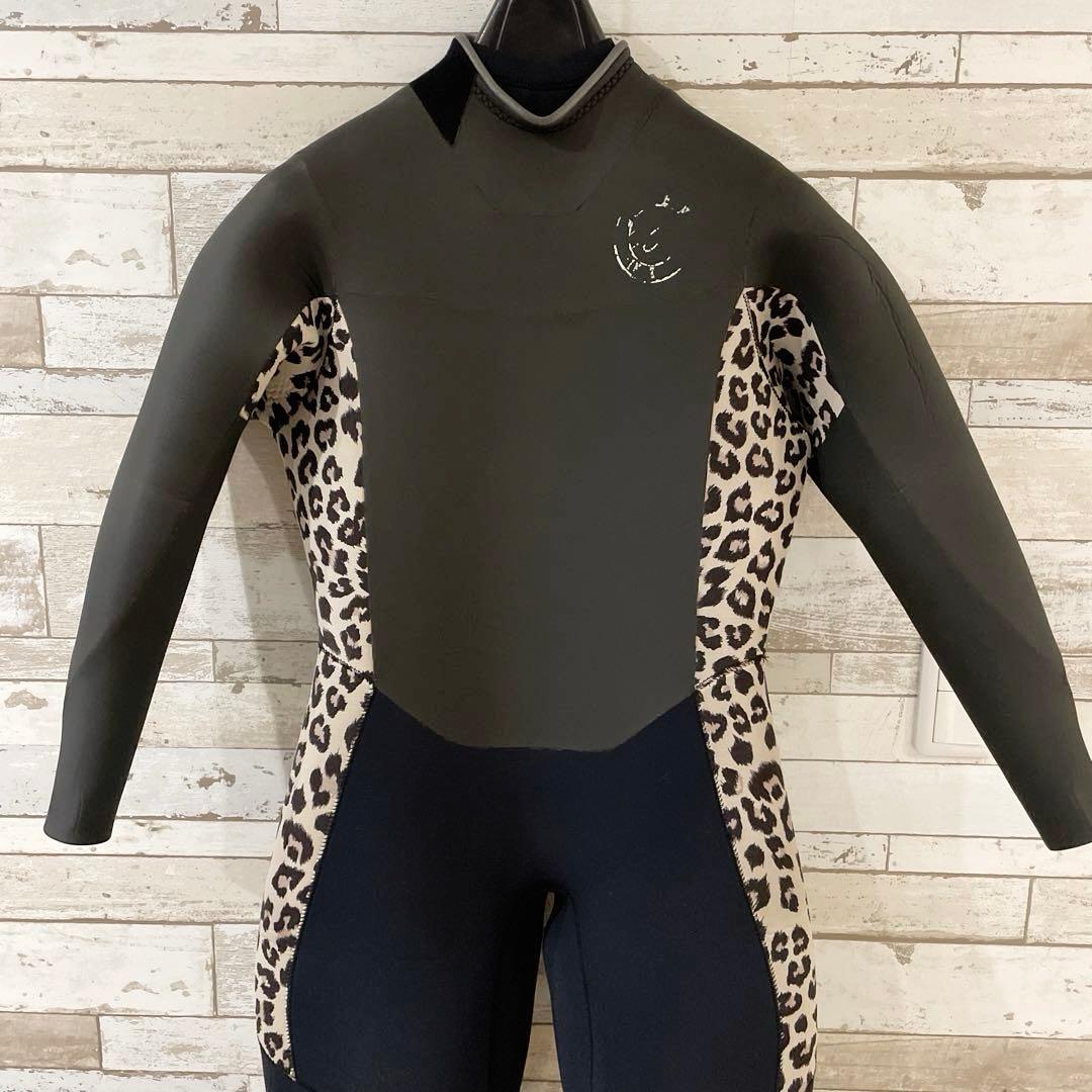 【BILLABONG レディース 150cm】セミドライ 5/3ミリ 裏起毛