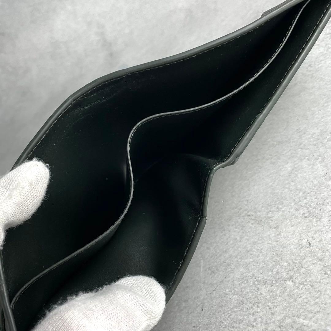 現行✨ ボッテガヴェネタ 折財布 ディエゴ イントレチャート オリーブ レザー