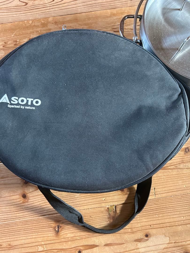 SOTO ステンレス ダッチオーブン　12インチ 収納ケース付き