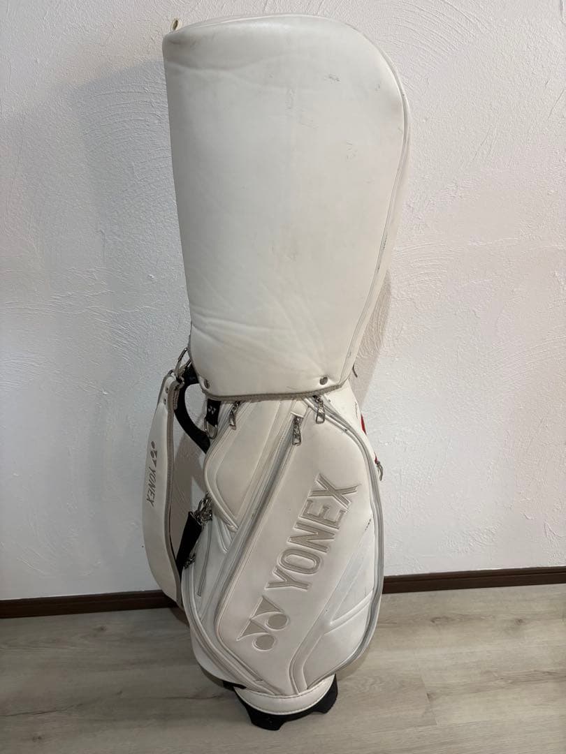 ゴルフキャディバッグ　YONEX ホワイト