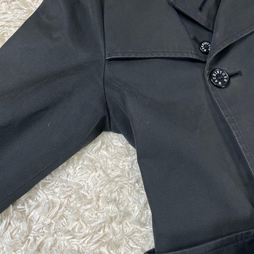 MACKINTOSH ベルト付き ダブル トレンチコート 英国製 38 Mサイズ