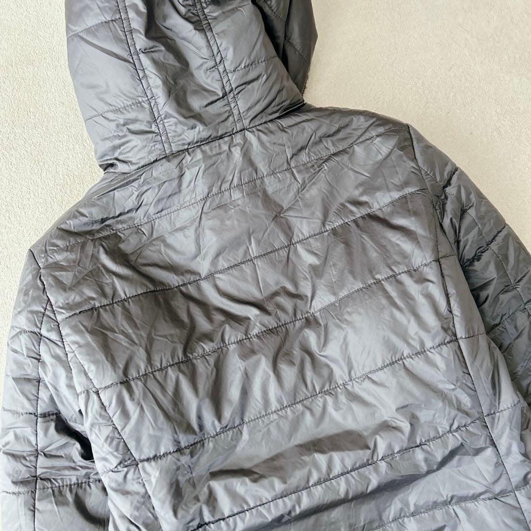 美品✨セーブザダック　リバーシブル　コート　軽量　洗える◎ ネイビー　XL相当