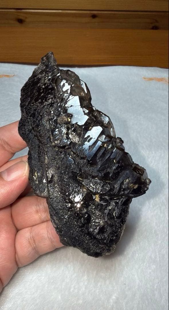 ④【個性強い完全天然物厳選】希少ブラジル産 ジャカレーエレスチャルモリオン 原石