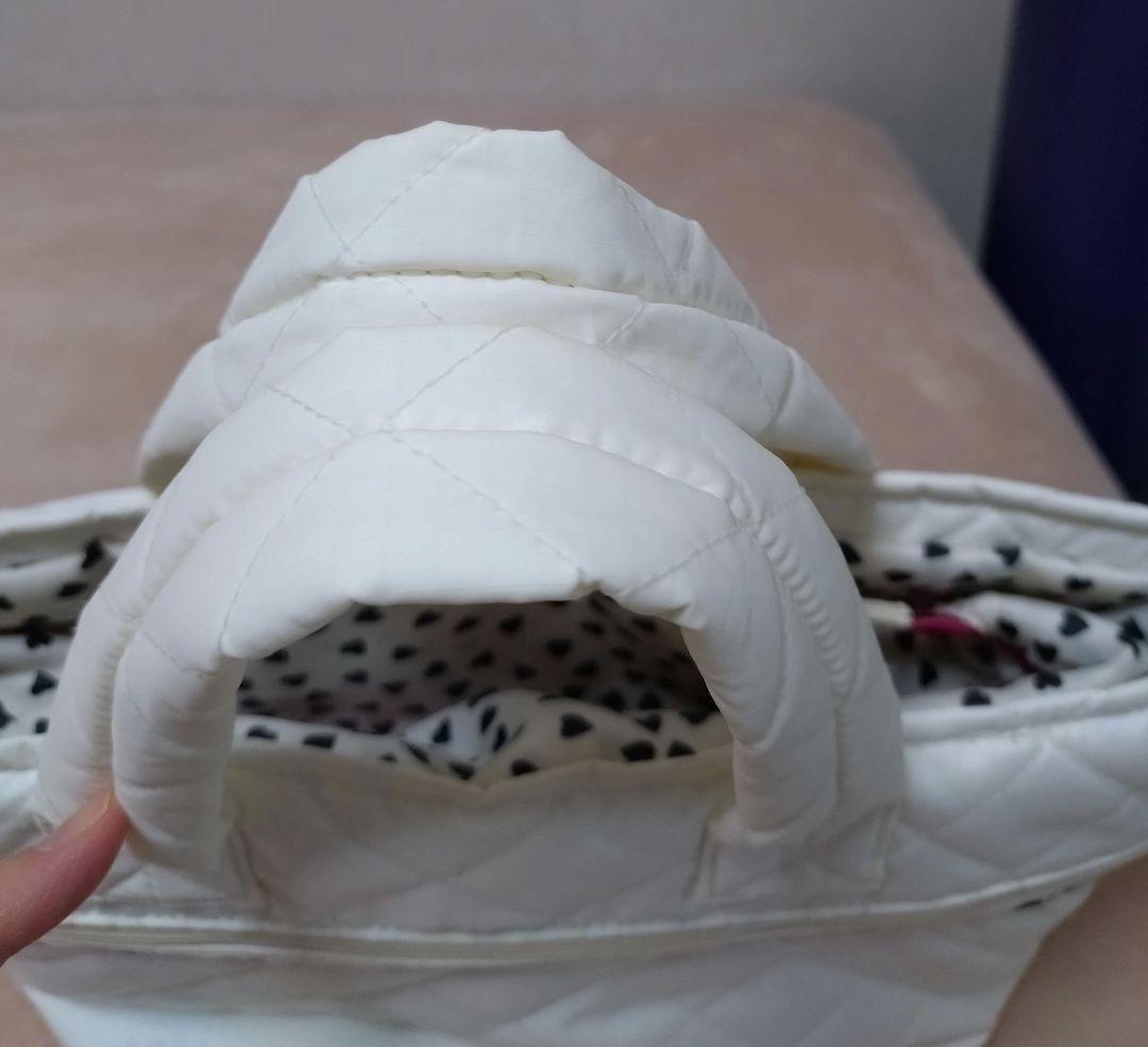 レスポ　神崎恵さんコラボ　トートバッグ　メレンゲホワイト　創立50周年記念バッグ