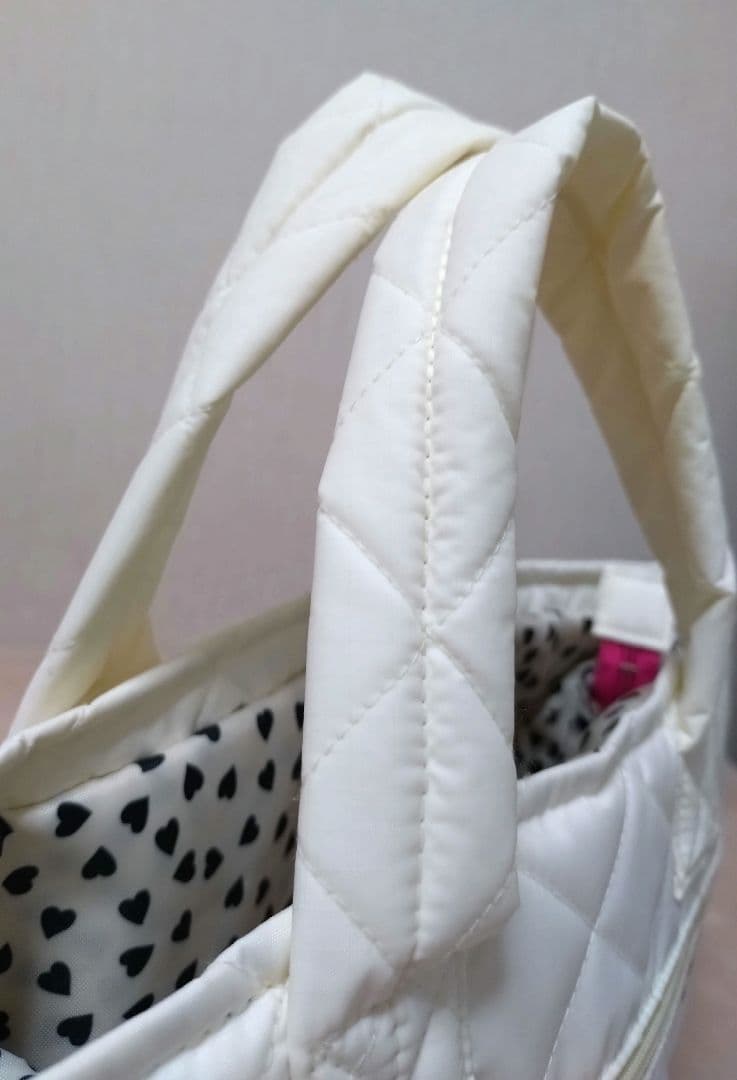 レスポ　神崎恵さんコラボ　トートバッグ　メレンゲホワイト　創立50周年記念バッグ