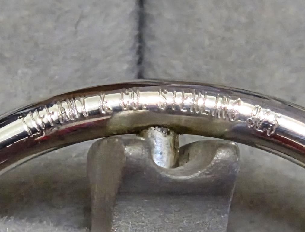 ティファニー　Tモチーフ　SV925　キーリング　保存袋付　41565