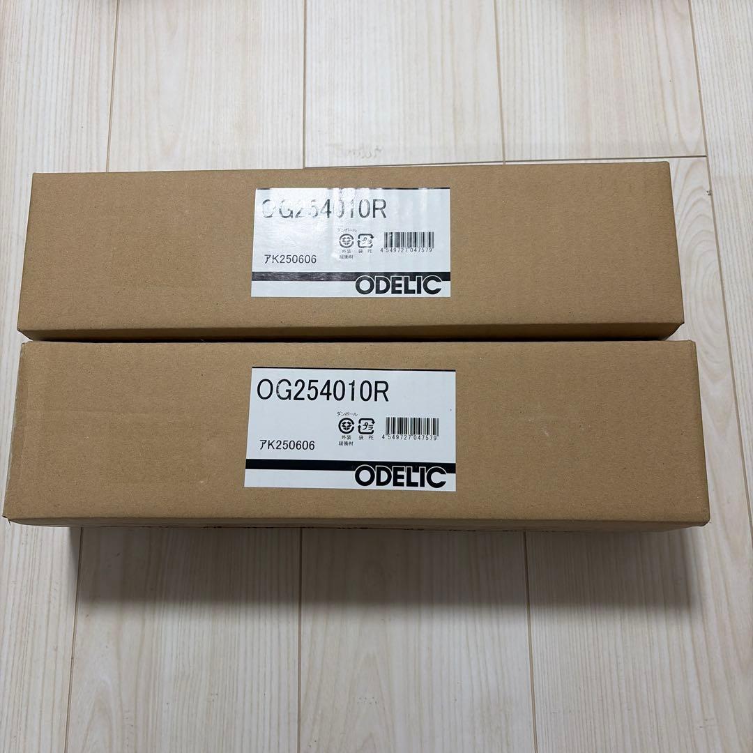 オーデリック　防雨型LED埋め込み照明　OG254010R ×2個