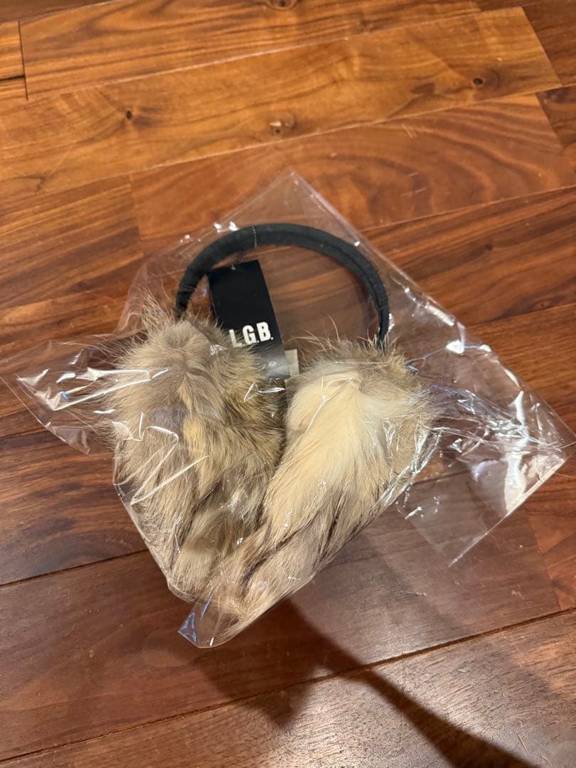 00s archive l.g.b. fur earmuffs y2k 耳当て