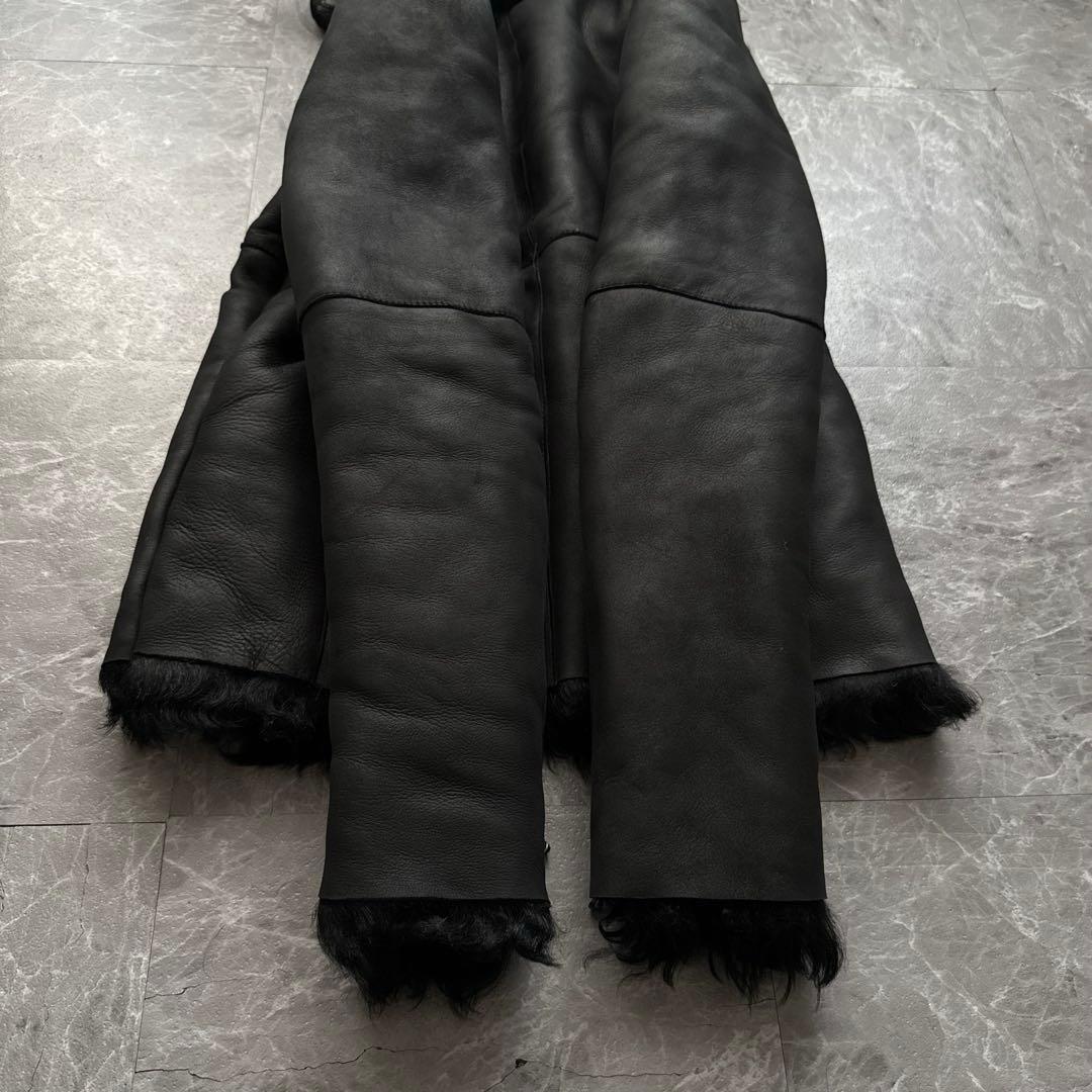 ジャケット・アウター archive shellac mouton leather jacket