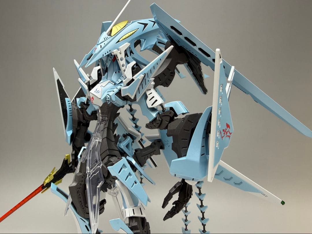 全塗装完成品　アワートレジャー　ファイブスター物語　GTM 破裂の人形