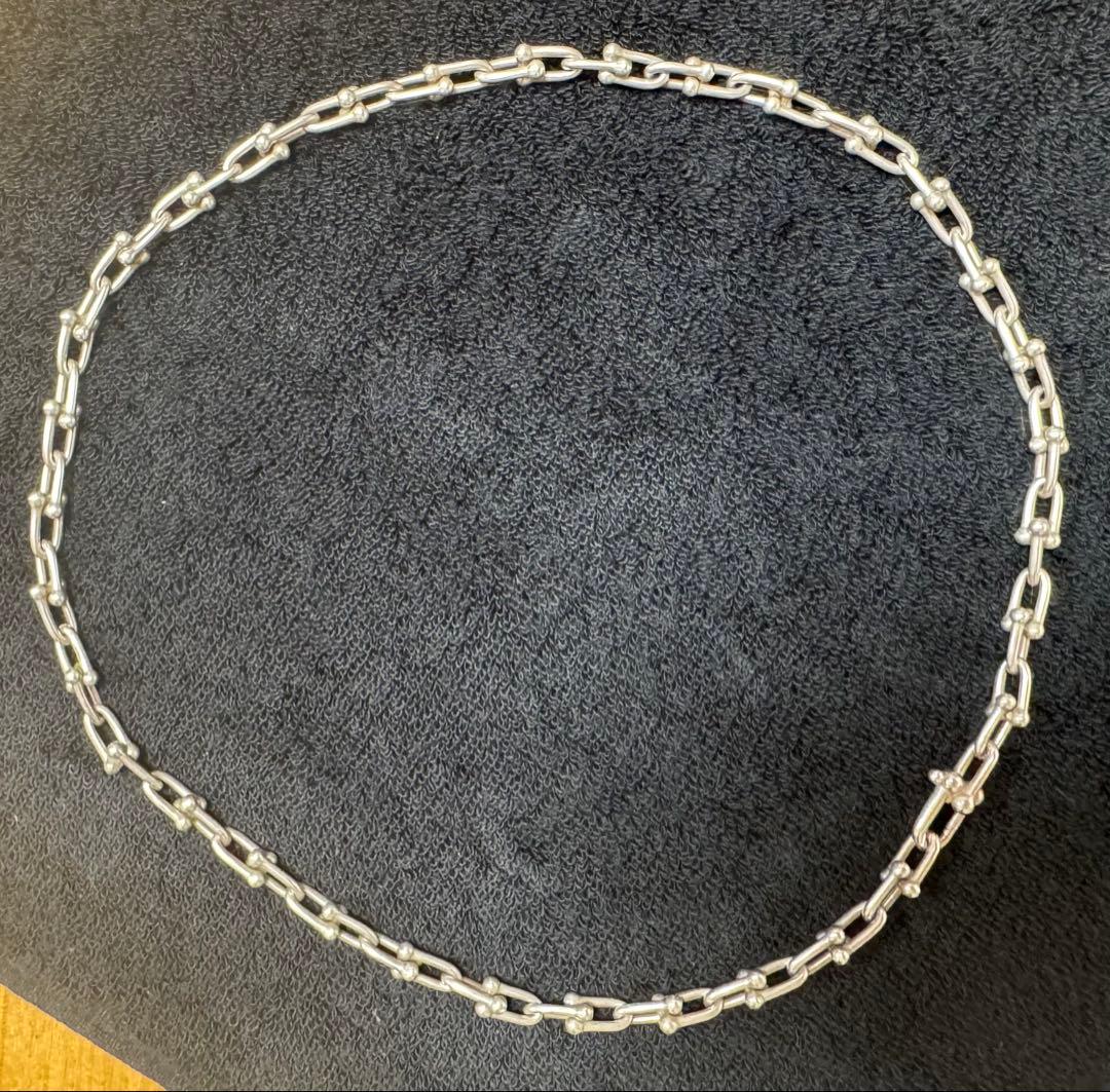うまぴ　　本日中　　T&Co. シルバー925 リンクチェーンネックレス