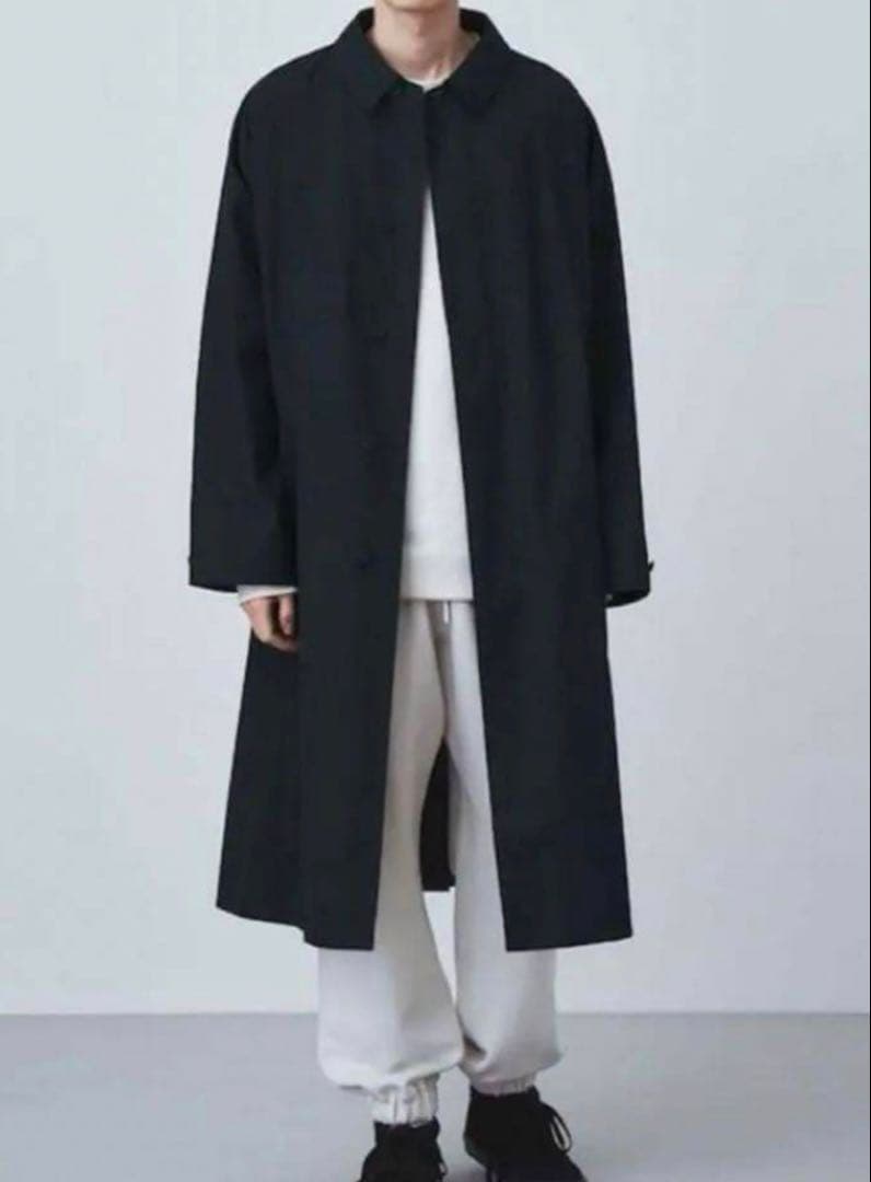 ジャケット・アウター < ATON > GIZA WEATHER BALMACAAN COAT