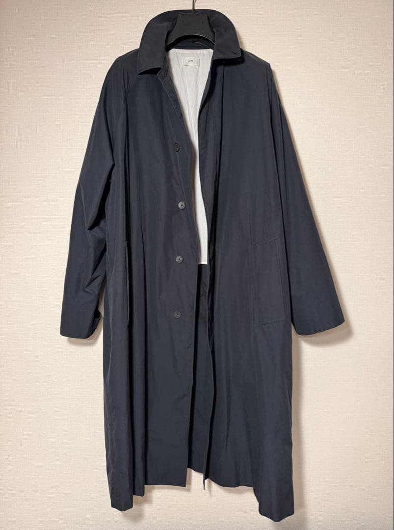 ジャケット・アウター < ATON > GIZA WEATHER BALMACAAN COAT