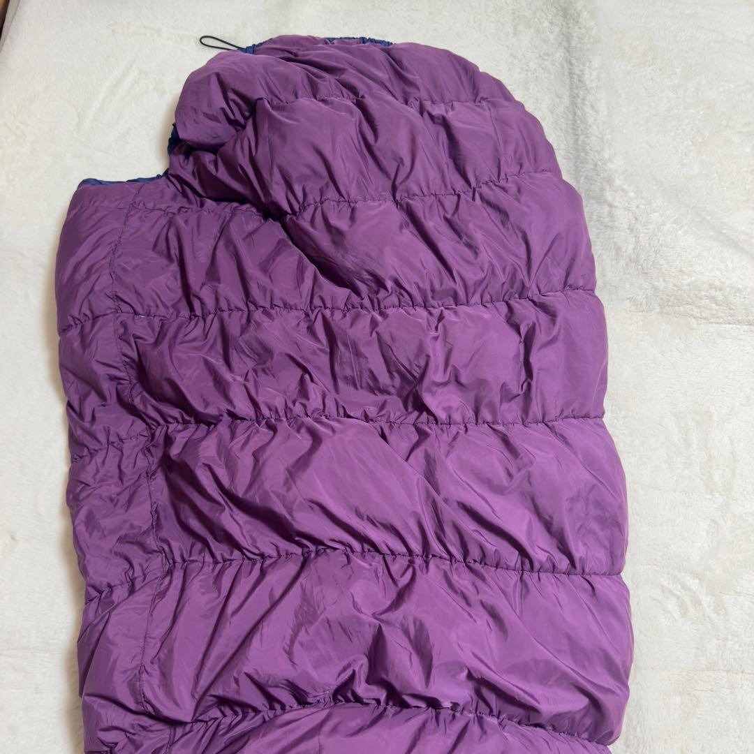 美品モンベル　ウルトラライトダウンハガー　シュラフ　クリーニング済