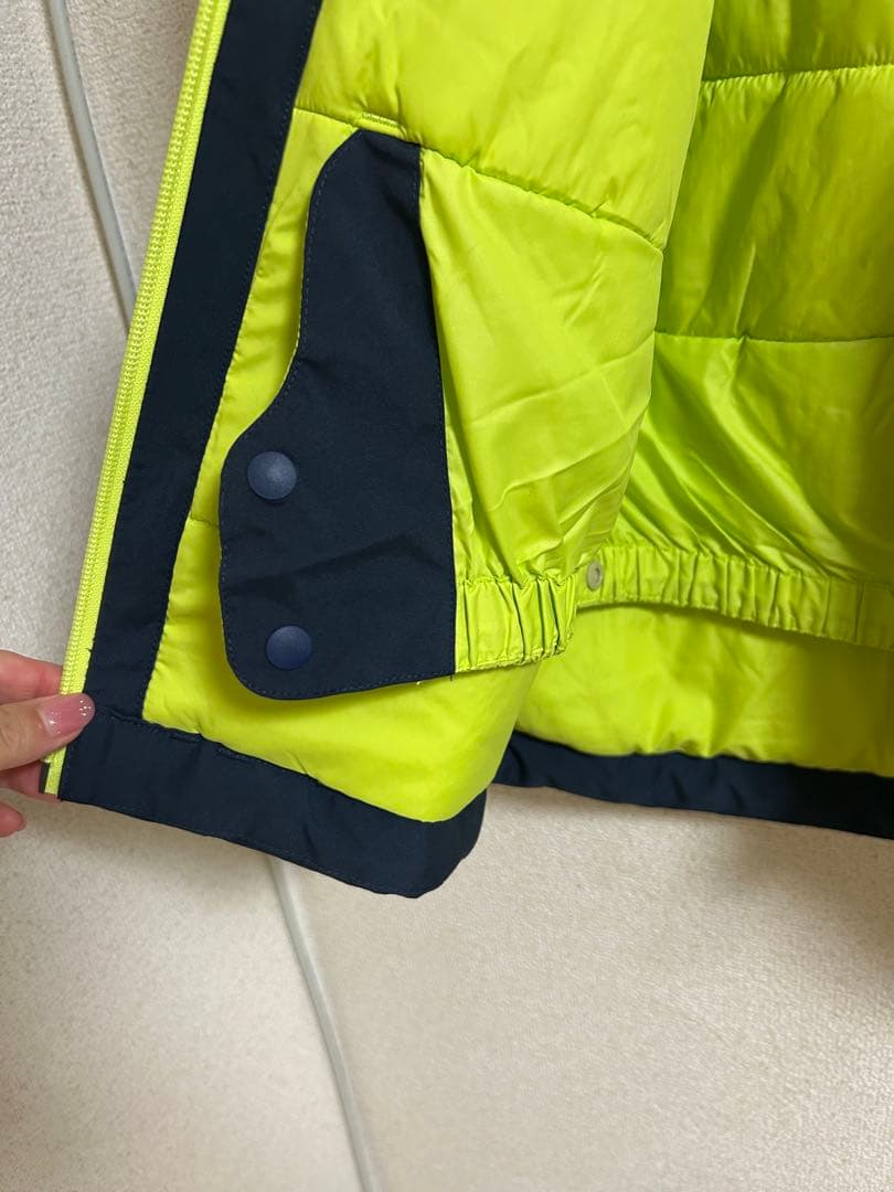 mont-bell パウダーステップ パーカ KID'S 150 ネイビー