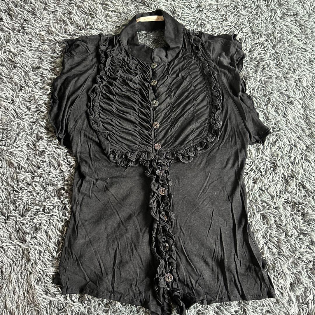 CLASS ロベルトカバリ　バックレースカットソー　38サイズ　美品