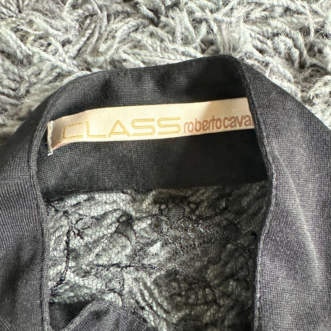CLASS ロベルトカバリ　バックレースカットソー　38サイズ　美品