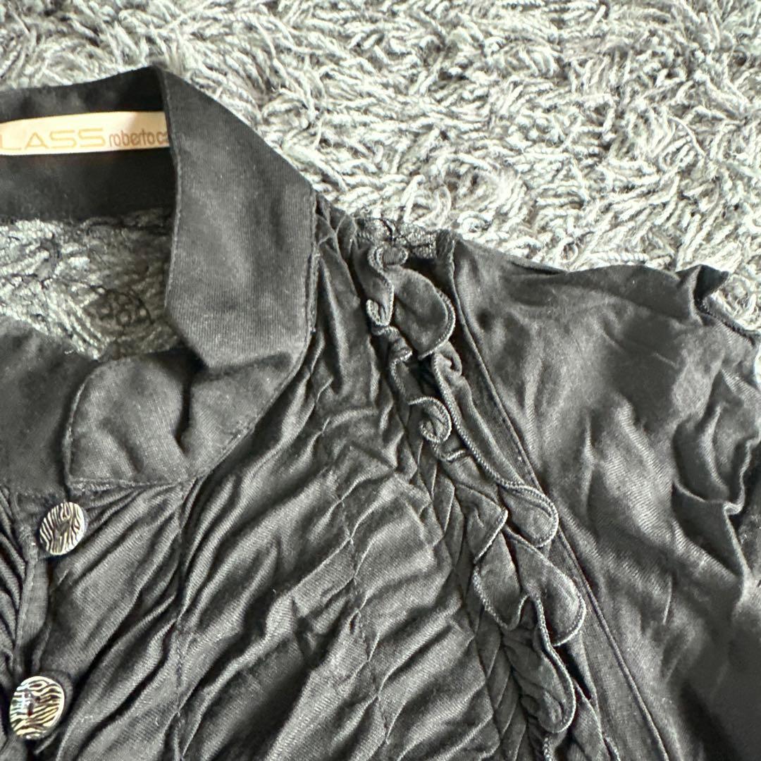 CLASS ロベルトカバリ　バックレースカットソー　38サイズ　美品