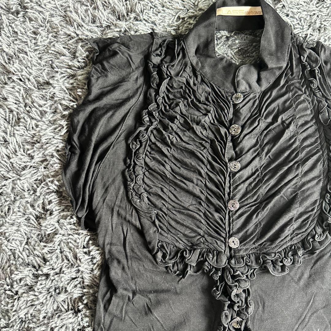 CLASS ロベルトカバリ　バックレースカットソー　38サイズ　美品