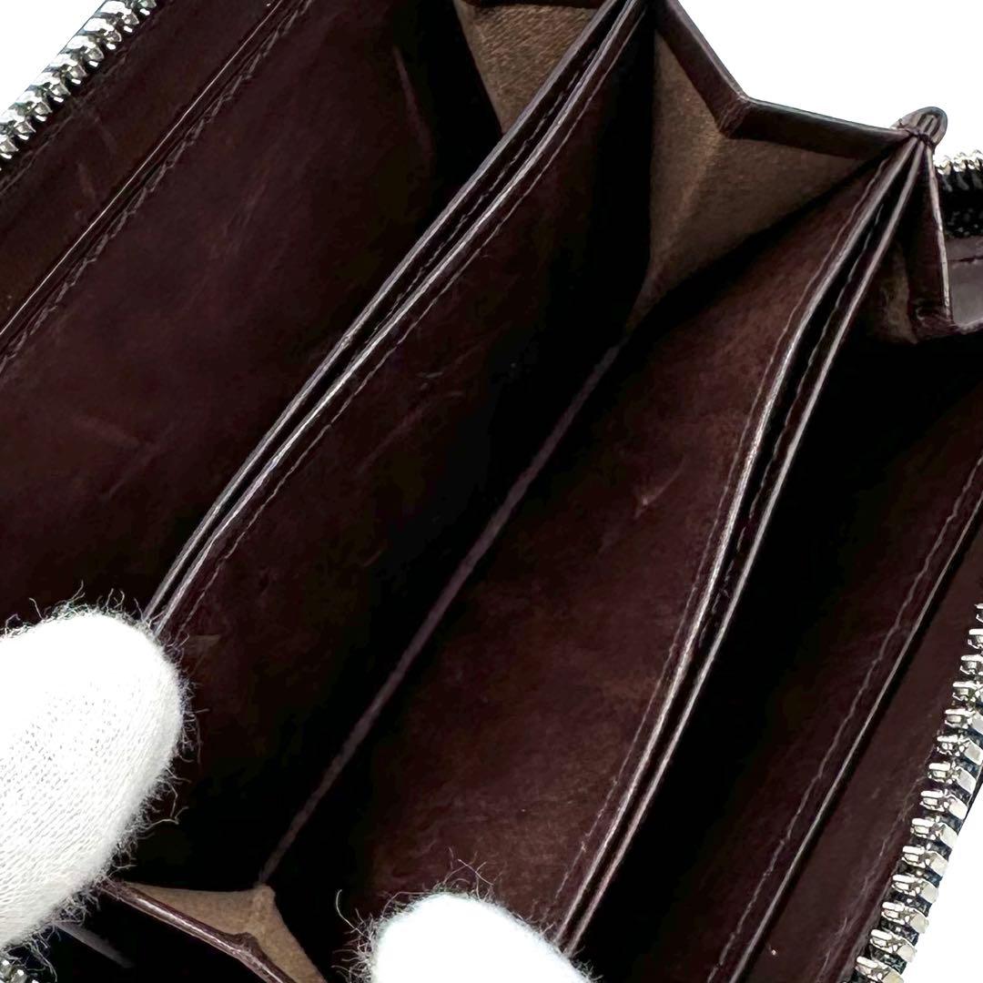 極美品✨CORBO ブライドルレザー ケース ラウンドジップ Dグリーン