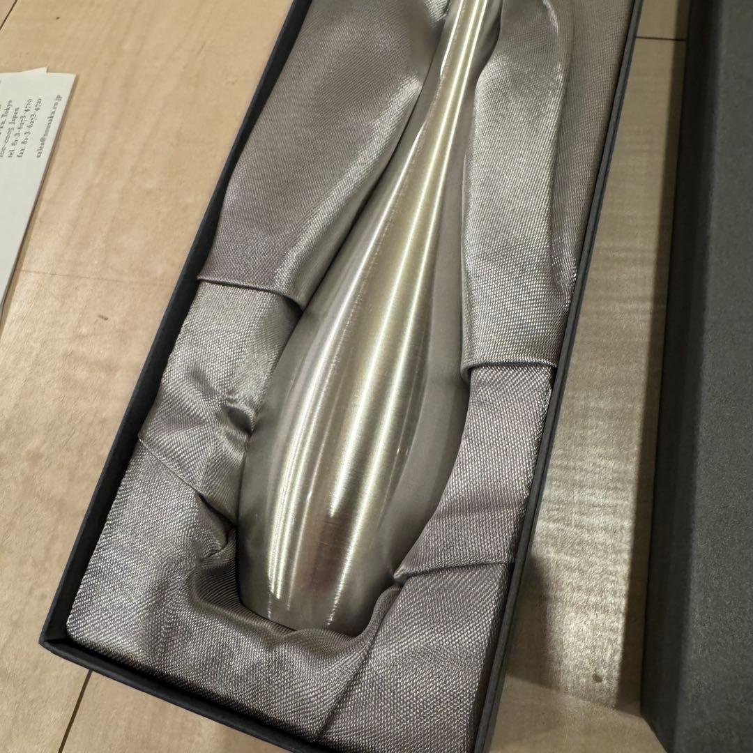 NOUSAKU 能作 真鍮製 そろり L 花瓶 花入 フラワーベース